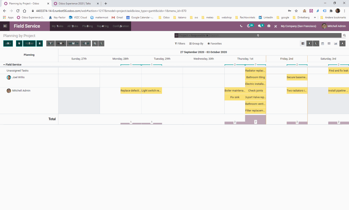 Odoo + afbeelding en tekst