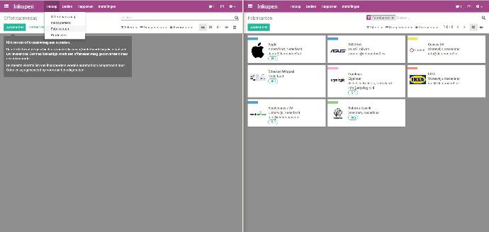 Odoo Inkoopbeheer
