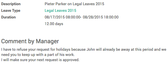Odoo afbeelding en tekstblok